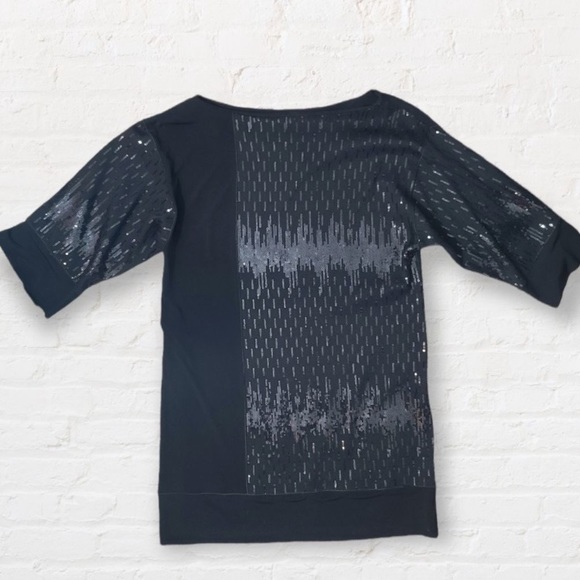 Like new Eva Varro | Black dressy tunic top - Picture 10 of 10